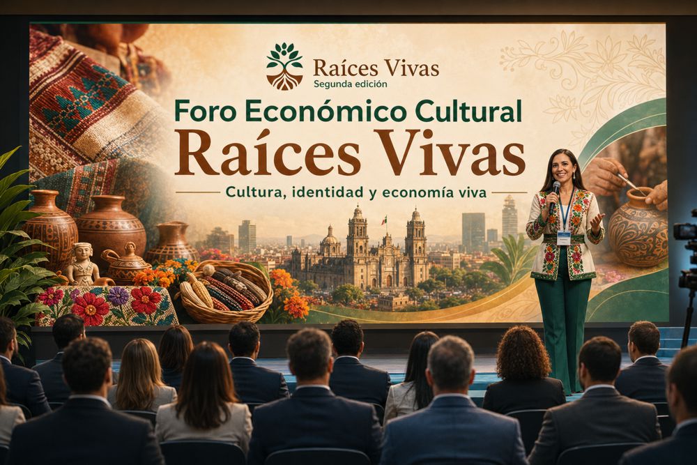 Presentacion del Foro Economico Cultural Raices Vivas